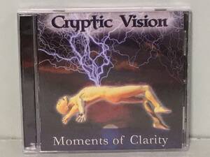 CRYPTIC VISION クリプティック・ヴィジョン / MOMENTS OF CLARITY　　　US盤CD