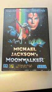 箱・説明書付 MD G-4028 マイケル・ジャクソンズ ムーンウォーカー SEGA Mega Drive Cartldge メガドライブ MICHAEL JACKSON's MOON WALKER