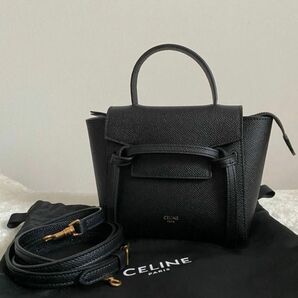 【本物保証・新品】セリーヌ　CELINE バッグ　ハンドバッグ　ショルダーバッグ　ピコベルト　カーフスキン　ハイブランド　2way