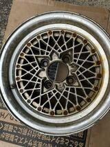 SSR メッシュ 14インチ6Jオフセット不明114.3 AE86 S30 TE27 GC10_画像2