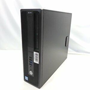 HP Z240 SFF Workstation Xeon E3-1230 v5 3.4GHz/8GB/スーパーマルチ/OS無/動作未確認【栃木出荷】