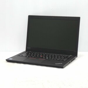 Lenovo ThinkPad L480 Core i5-8250U 1.6GHz/8GB/SSD256GB/14インチ/OS無/動作未確認【栃木出荷】