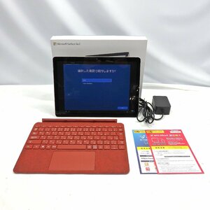 1円～ マイクロソフト Surface Go 2 128GB 1901 Pentium 4425Y 1.7GHz/8GB/10インチ/Windows10HomeS【栃木出荷】