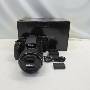 1円～Nikon COOLPIX P1000 CPXP1000BKJP コンパクトデジタルカメラ【栃木出荷】