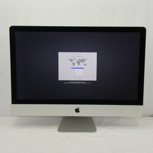 1円～【ジャンク】Apple iMac Retina 5K 27インチ 2017 Core i5 3.5GHz/8GB/SSD+HDD1032/Mac OS High Sierra【同梱不可】