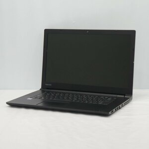 【ジャンク】TOSHIBA DynaBook B65/M Core i5-7200U 2.5GHz/8GB/SSD256GB/15インチ/OS無【栃木出荷】