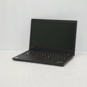 1円～ Lenovo ThinkPad L480 Core i5-8250U 1.6GHz/8GB/SSD256GB/14インチ/OS無/動作未確認【栃木出荷】