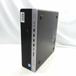 1円～ HP EliteDesk 800 G4 SFF Core i7-8700 3.2GHz/32GB/HDD500GB/DVDマルチ/OS無/動作未確認【栃木出荷】