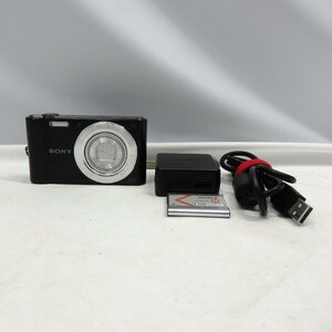 1円～【ジャンク】SONY DSC-W810 デジタルスチルカメラ ブラック【栃木出荷】