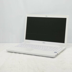 1円～FUJITSU LIFEBOOK AH50/B3 Core i7-7700HQ 2.8GHz/4GB/HDD1TB/DVDマルチ/15インチ/OS無/動作未確認【栃木出荷】