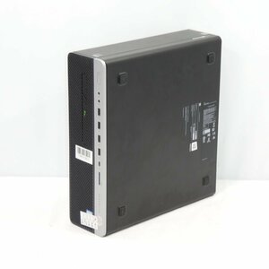 1円～ HP EliteDesk 800 G4 SFF Core i7-8700 3.2GHz/32GB/HDD500GB/DVDマルチ/OS無/動作未確認【栃木出荷】