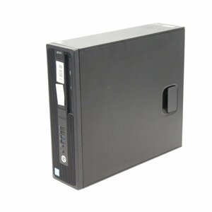 1円～ HP Z240 SFF Xeon E3-1225 v5 3.3GHz/8GB/HDD500GB/DVD/OS無/Quadro 4000/動作未確認【栃木出荷】