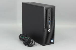 【中古品】HP デスクPC ProDesk 400 G3 SFF Core i3-6100 MEM:8GB SSD:256GB DVD-ROM Windows11 Pro 64bit