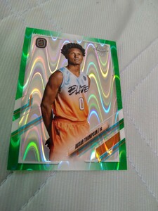 2021-22 TOPPS chrome Overtime Elite Base RC GREEN WAVE REFRACTOR AUSAR THOMPSON 19/75 75枚限定 デトロイト・ピストンズ