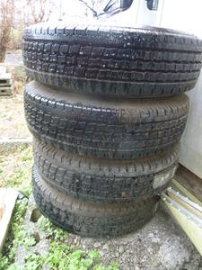  pick up who comes to take limitation Chiba prefecture length raw district 13 -inch studdless tires long-term keeping goods present condition sale AD van preliminary inspection OK