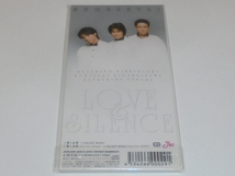 CDシングル 少年隊 愛と沈黙 JEDN-0006 CDS_画像2