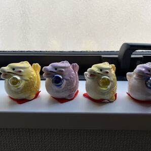 たつ年の干支置物 2色セット4個日本製新品