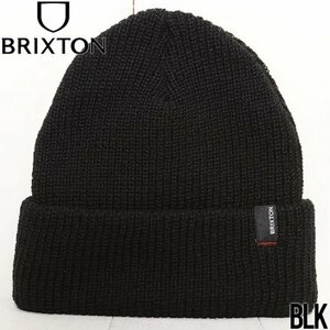 【送料無料】BRIXTON ブリクストン HEIST BEANIE カフビーニー 10782　BLK