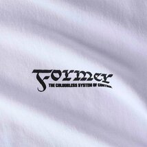 【送料無料】半袖TEE Tシャツ FORMER フォーマー CRUX TRIBUTE T-SHIRT TE24112 WHITE 日本代理店正規品 Mサイズ_画像4