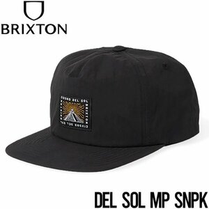 【送料無料】スナップバックキャップ 帽子 BRIXTON ブリクストン DEL SOL MP SNPK CAP 11630 日本代理店正規品