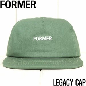 【送料無料】ストラップバックキャップ 帽子 FORMER フォーマー LEGACY CAP FHW-24103 PINE 日本代理店正規品