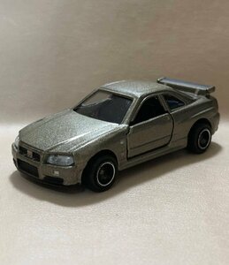 トミカ　SKYLINE GT-R/BNR34　SKYLINE　誕生50周年記念　後期　スカイライン　ミニカー　TOMICA　同梱可 (Erds_tkb)