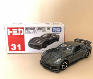 トミカ　シボレー　コルベット ZR1　No.31　2019　ミニカー　TOMICA　同梱可 CHEVROLET CORVETTE ZR1 (Emer_gcls)