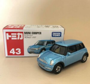 トミカ　ミニ　クーパー　No.43　2006　ミニカー　TOMICA　同梱可 MINI COOPER (Emer_gcls)