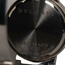 ブルガリ ブルガリブルガリ 腕時計 BB33SS 自動巻き ブラック文字盤 ステンレススチール メンズ BVLGARI 【中古】_画像5