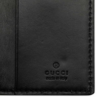 グッチ グッチシマ インターロッキングG キーケース 6連 473924 ブラック レザー メンズ GUCCI 【中古】_画像8