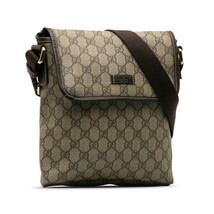 グッチ GGプラス 斜め掛け ショルダーバッグ 223666 ベージュ ブラウン PVC レディース GUCCI 【中古】_画像2