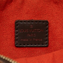 ルイ ヴィトン ダミエ イパネマ ショルダーバッグ N51296 ブラウン PVC レザー レディース LOUIS VUITTON 【中古】_画像9