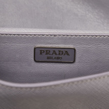 プラダ サフィアーノ 斜め掛け ショルダーバッグ BT1037 パープル レザー レディース PRADA 【中古】_画像8