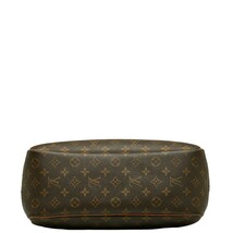 ルイ ヴィトン モノグラム ドーヴィル ハンドバッグ M47270 ブラウン PVC レザー レディース LOUIS VUITTON 【中古】_画像4