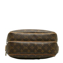 ルイ ヴィトン モノグラム リポーターPM ショルダーバッグ M45254 ブラウン PVC レザー レディース LOUIS VUITTON 【中古】_画像4