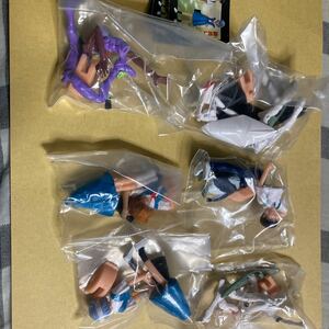 HG series * Neon Genesis Evangelion * no. 4.* all 7 kind *1997 year sale * Mini book attached * Bandai * gachapon * Sega 