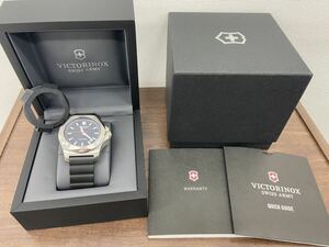 【美品】　ビクトリノックス VICTORINOX 腕時計 Swiss Army 241682.１　不動　電池切れ　クォーツ　訳あり　ジャンク