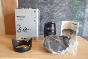 Panasonic LUMIX レンズlumix G x vario 12-35mm F2.8 ASPH