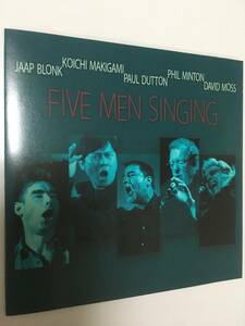 美品　巻上公一　Koichi Makigami - Jaap Blonk - Paul Dutton - Phil Minton - David Moss / Five Men Singing 