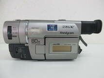 中古 カメラ SONY ソニー ビデオカメラ Hi-8 CCD-TRV80 Handycam ハンディカム 8ミリ ※動作未確認 ／A_画像3