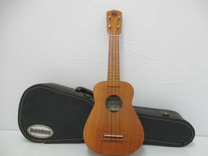 中古 楽器 G String ジーストリング Ukulele Co. Halawa Valley. Hawaii ウクレレ 弦楽器 ハードケース付き ※動作未確認 ／K