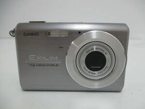 中古 カメラ カシオ CASIO EXLIM EX-Z75 7.2MEGA シルバー※動作未確認 ／Q