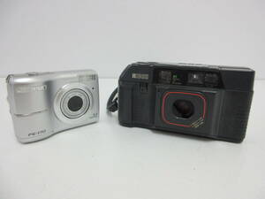 中古 カメラ 2点 OLYMPUS オリンパス FE-170 / RICOH リコー TF-500D ※動作未確認 ／M