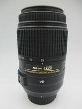 中古 レンズ Nikon AF-S DX NIKKOR 55-300mm 1:4.5-5.6G ED VR デジタル一眼 ※動作未確認 ／F_画像2