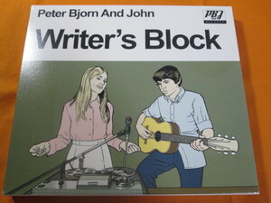 ♪♪♪ ピーター・ビヨーン・アンド・ジョン Peter Bjorn And John 『 Writer's Block 』国内盤 ♪♪♪