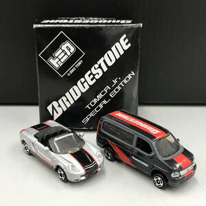 BRIDGESTONE TOMICA Jr. SPECIAL EDITION トヨタ MR-S ホンダ ステップワゴン トミカ