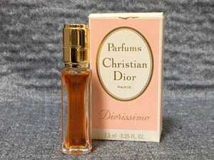 G3K176◆新品同様◆ クリスチャンディオール Christian Dior ディオリッシモ パルファム ミニ香水 7.5ml