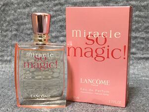 G4B242◆ ランコム LANCOME ミラク ソーマジック miracle so magac! オードパルファム EDP 香水 50ml