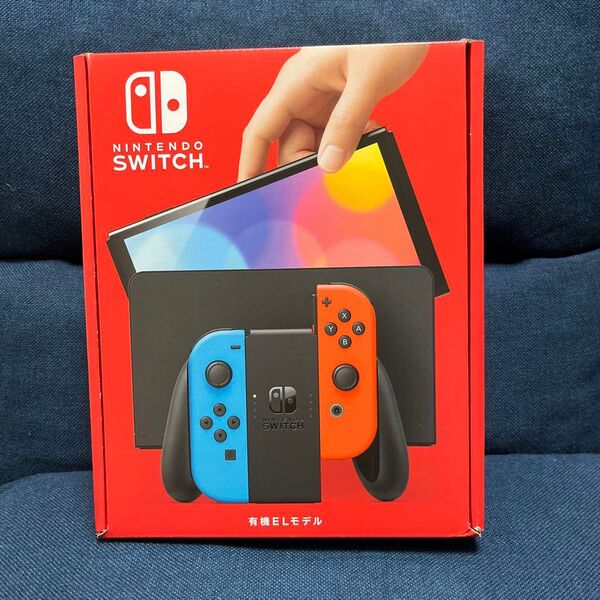 Nintendo Switch(有機ELモデル)ネオンブルー(R) ネオンレッド