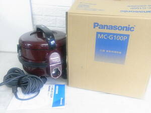 (B724) 良品 Panasonic MC-G100P 業務用 掃除機 集塵機 パナソニック 100V 小型 軽量 現場 仕事 会場